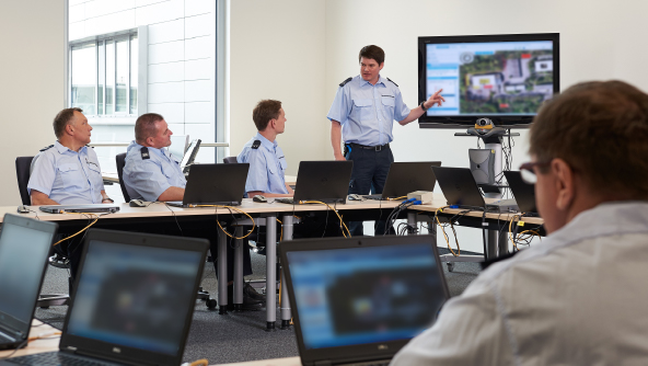 Kassel Fire Brigade planning and response