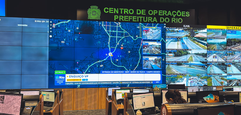 Real-time city monitoring at the Rio Operations Center
