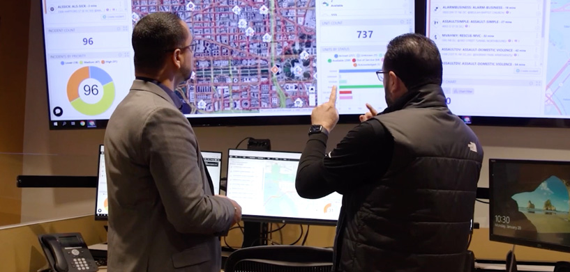 A safer U.S. presidential inauguration with HxGN Connect