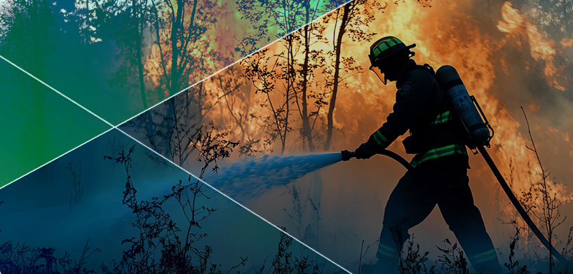 Hexagon firefighting technology